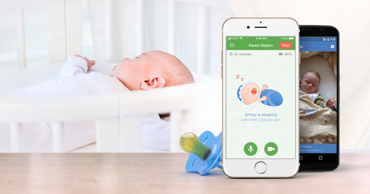 Baby Monitor 3G for iPhone, iPad, Android and Mac